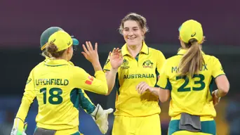 Australia power past New Zealand in Women's Cricket World Cup Australia power past New Zealand in Women's Cricket World Cup