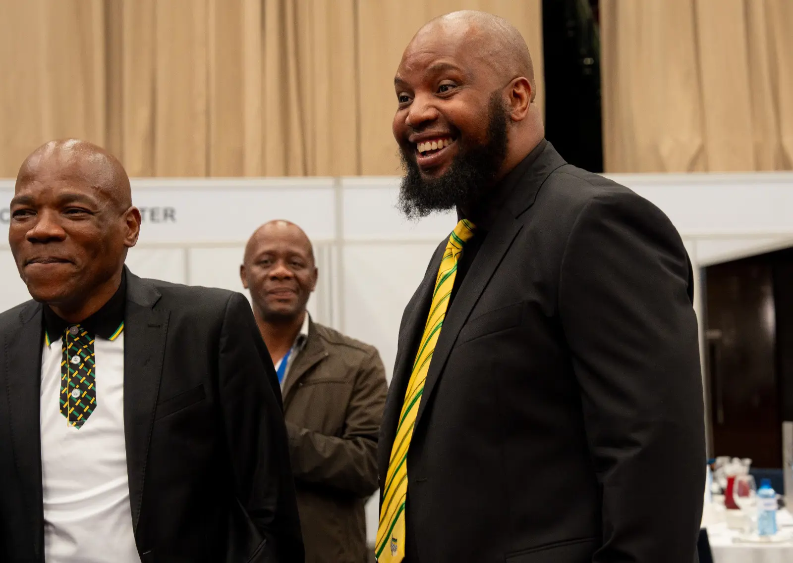 KZN MEC for Economic Development, Tourism and Environmental Affairs Siboniso Duma at the provincial results operations centre on 2 June 2024. Picture: Xanderleigh Dookey Makhaza/Eyewitness News KZN MEC for Economic Development, Tourism and Environmental Affairs Siboniso Duma at the provincial results operations centre on 2 June 2024. Picture: Xanderleigh Dookey Makhaza/Eyewitness News