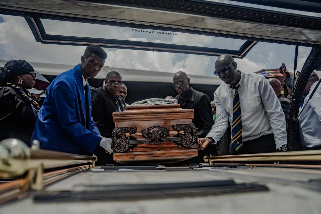 A joint funeral service was held on Sunday, 25 January 2025, for some of the victims of the Vanderbijlpark car crash. Picture: Sphamandla Dlamini/EWN A joint funeral service was held on Sunday, 25 January 2025, for some of the victims of the Vanderbijlpark car crash. Picture: Sphamandla Dlamini/EWN