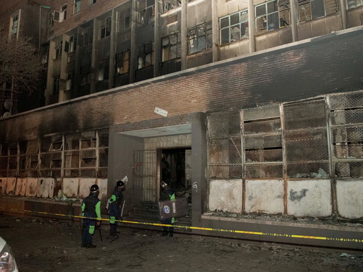 CoJ will honour Marshalltown fire victims with housing, says mayor - Vimarsana News