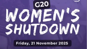 Purple goes viral as Women for Change SA lobbies for shutdown ahead of G20 Purple goes viral as Women for Change SA lobbies for shutdown ahead of G20