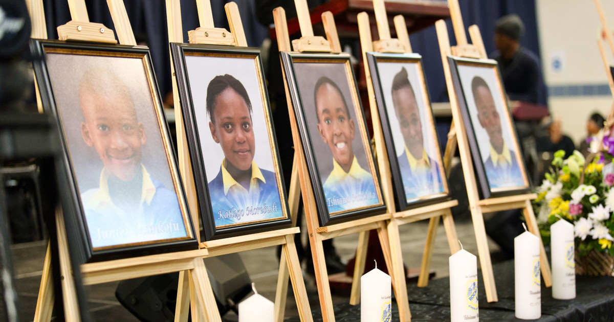 Joint funeral service to be held for 11 learners who died in
