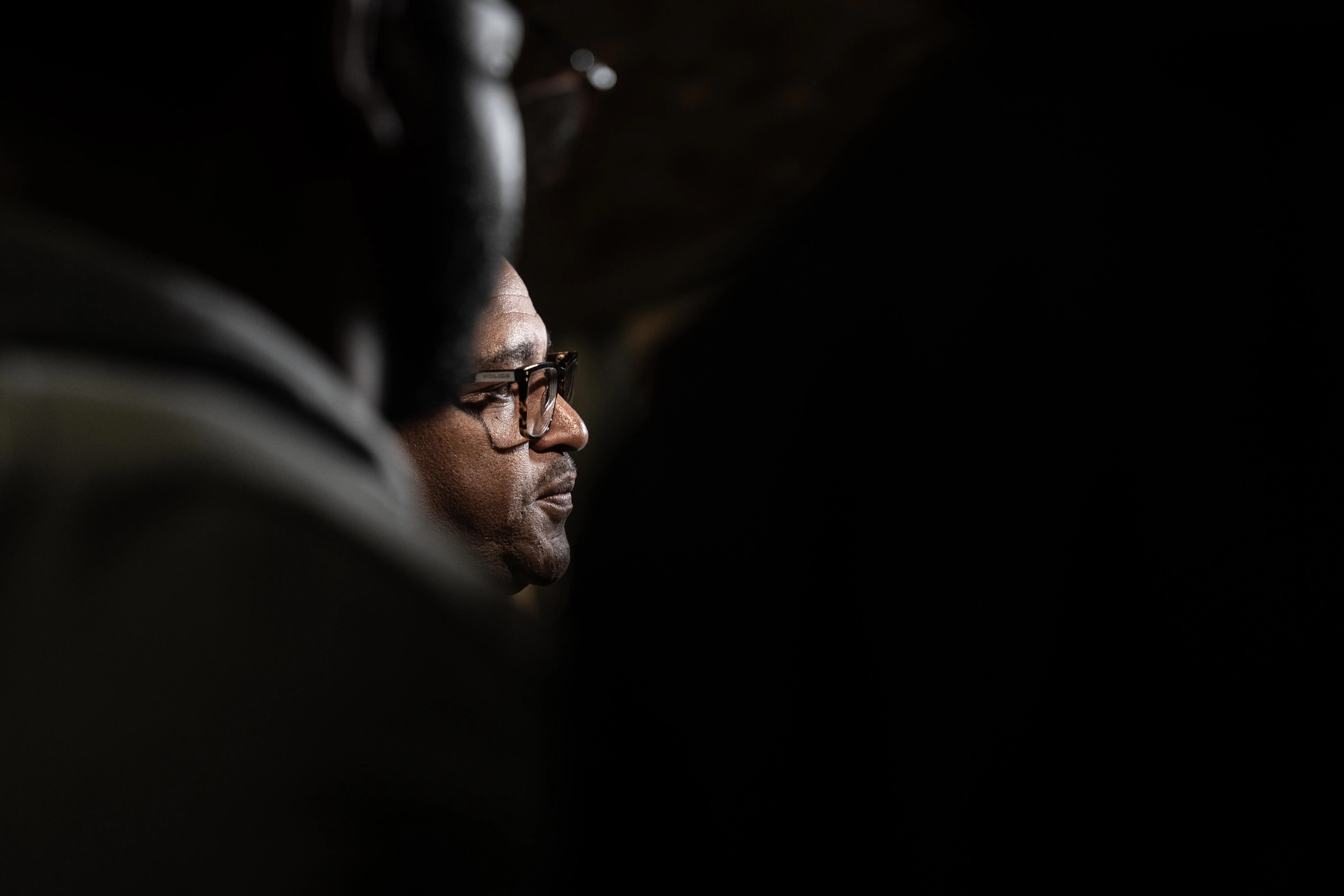 Correctional Services National Commissioner Samuel Thobakgale speaks to media after the raid. Photo: Abigail Javier/Eyewitness News Correctional Services National Commissioner Samuel Thobakgale speaks to media after the raid. Photo: Abigail Javier/Eyewitness News