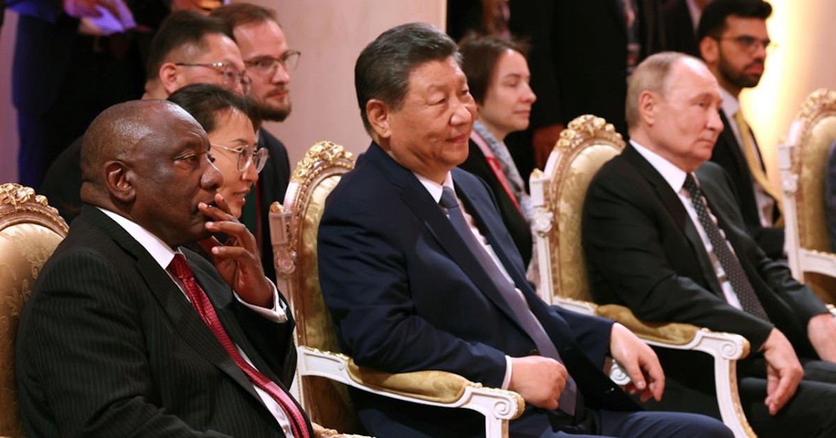 India, China, and South Africa leaders bolster Putin at key summit