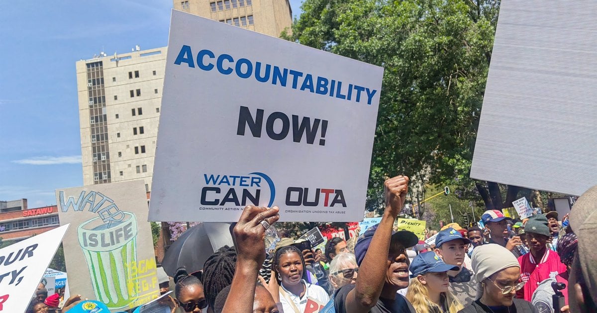 Civil society calls for Joburg water crisis to be declared a national disaster