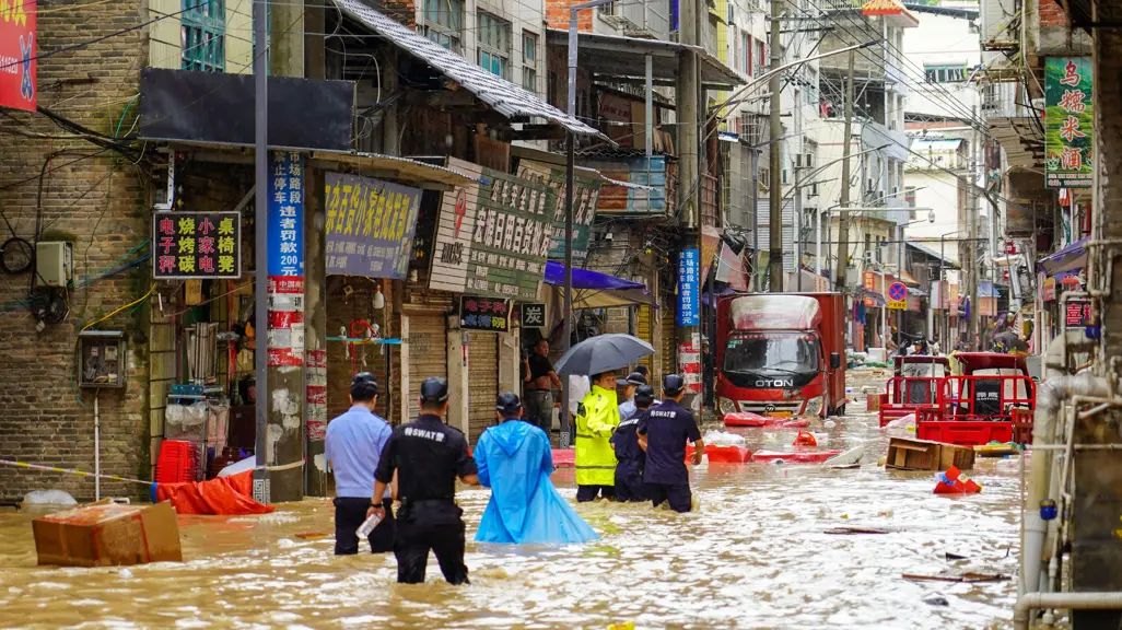 Over 80,000 people evacuated after flooding in southwest China