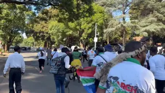 March and March takes anti-illegal immigration picket to Union Buildings March and March takes anti-illegal immigration picket to Union Buildings