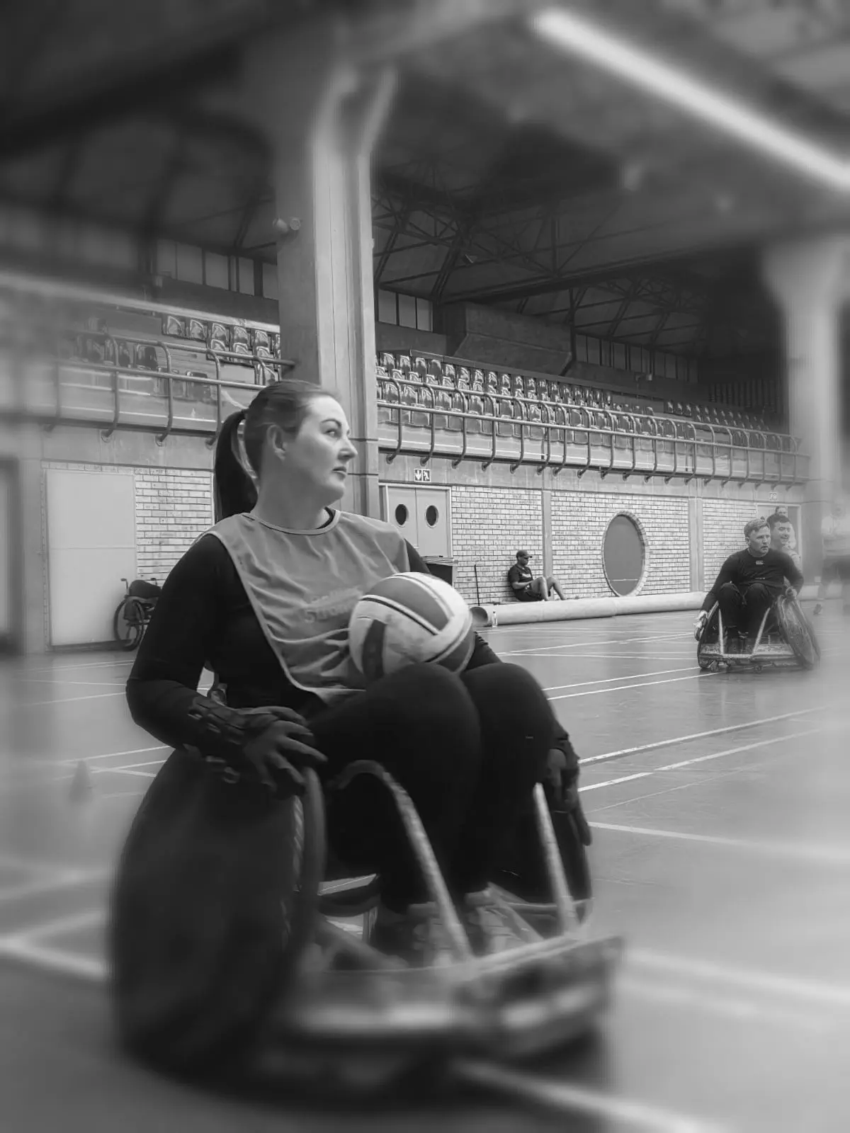 South African Wheelcahir Rugby player Sue Jordaan. Picture: Supplied. South African Wheelcahir Rugby player Sue Jordaan. Picture: Supplied.