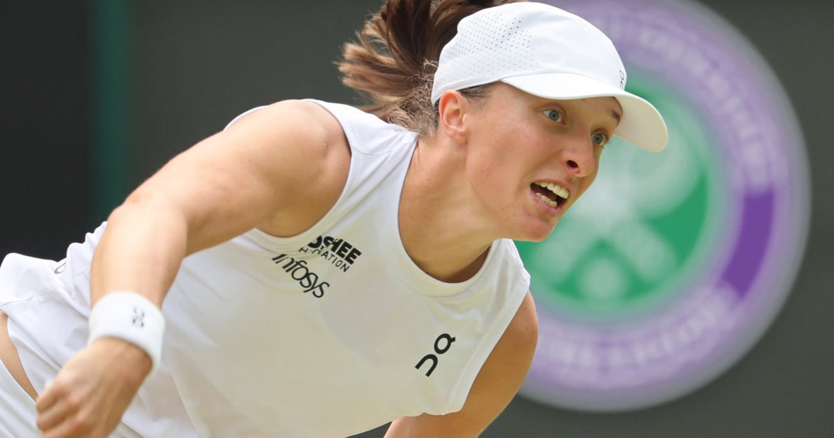 Swiatek schlägt Bencic und erreicht ihr erstes Wimbledon-Finale