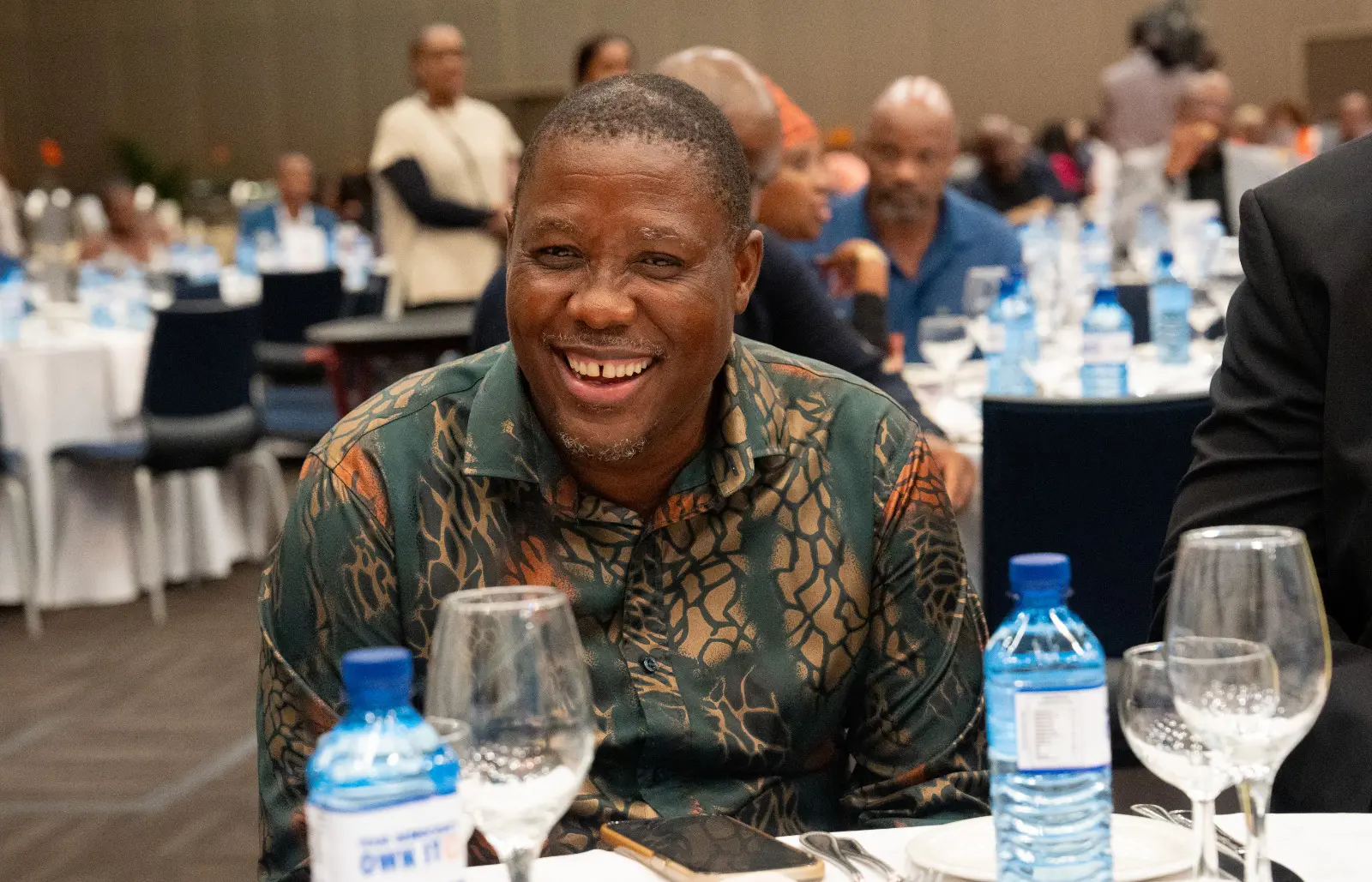 ANC KZN secretary Bheki Mtolo at the provincial results operations centre on 2 June 2024. Picture: Xanderleigh Dookey Makhaza/Eyewitness News ANC KZN secretary Bheki Mtolo at the provincial results operations centre on 2 June 2024. Picture: Xanderleigh Dookey Makhaza/Eyewitness News