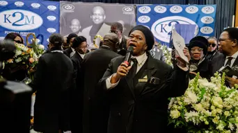 Friends and family bid farewell to slain Ekurhuleni municipality auditor Mpho Mafole Friends and family bid farewell to slain Ekurhuleni municipality auditor Mpho Mafole