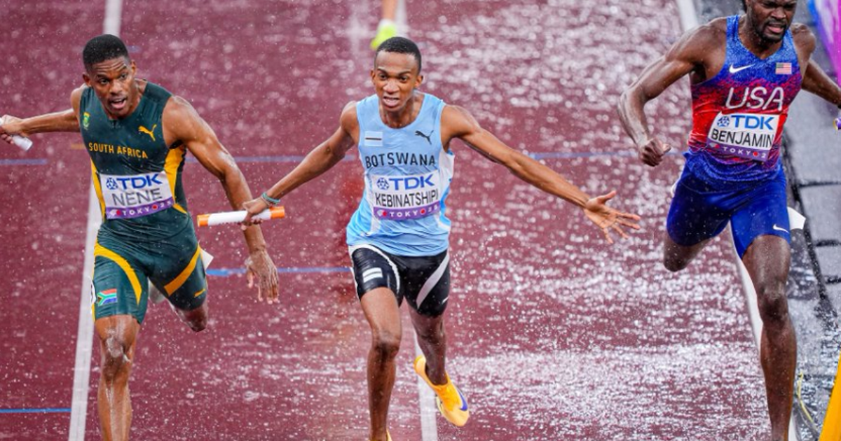 Botswana wins gold, makes history at 4x400m relay at World Champs