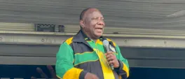 Ramaphosa during ANC celebrations: 'Many of our people still live in poverty' Ramaphosa during ANC celebrations: 'Many of our people still live in poverty'