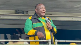Ramaphosa during ANC celebrations: 'Many of our people still live in poverty' Ramaphosa during ANC celebrations: 'Many of our people still live in poverty'