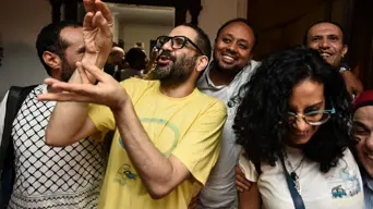 Egypt frees activist Alaa Abdel Fattah after Sisi pardon Egypt frees activist Alaa Abdel Fattah after Sisi pardon