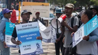 NPOs picket in Joburg CBD, call on metro to increase budget to fix water infrastructure NPOs picket in Joburg CBD, call on metro to increase budget to fix water infrastructure