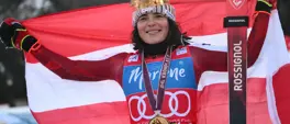 Scheib storms to Kronplatz giant slalom victory as Brignone impresses in World Cup return Scheib storms to Kronplatz giant slalom victory as Brignone impresses in World Cup return