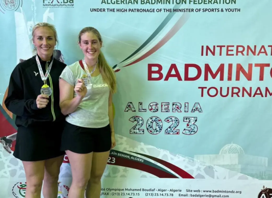 Deidré Laurens and her doubles partner Amy Ackerman are currently dominating Africa’s badminton scene as a team. Picture: Badminton South Africa/ Facebook. Deidré Laurens and her doubles partner Amy Ackerman are currently dominating Africa’s badminton scene as a team. Picture: Badminton South Africa/ Facebook.