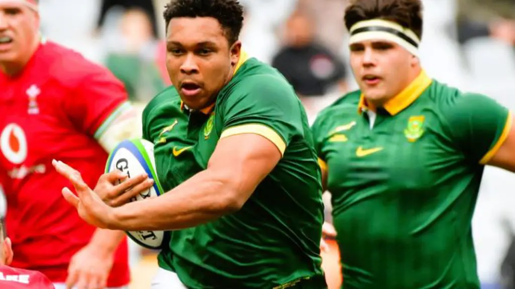 Screen Springbok Zachary Porthen (21) makes history as youngest Springboks prop ever