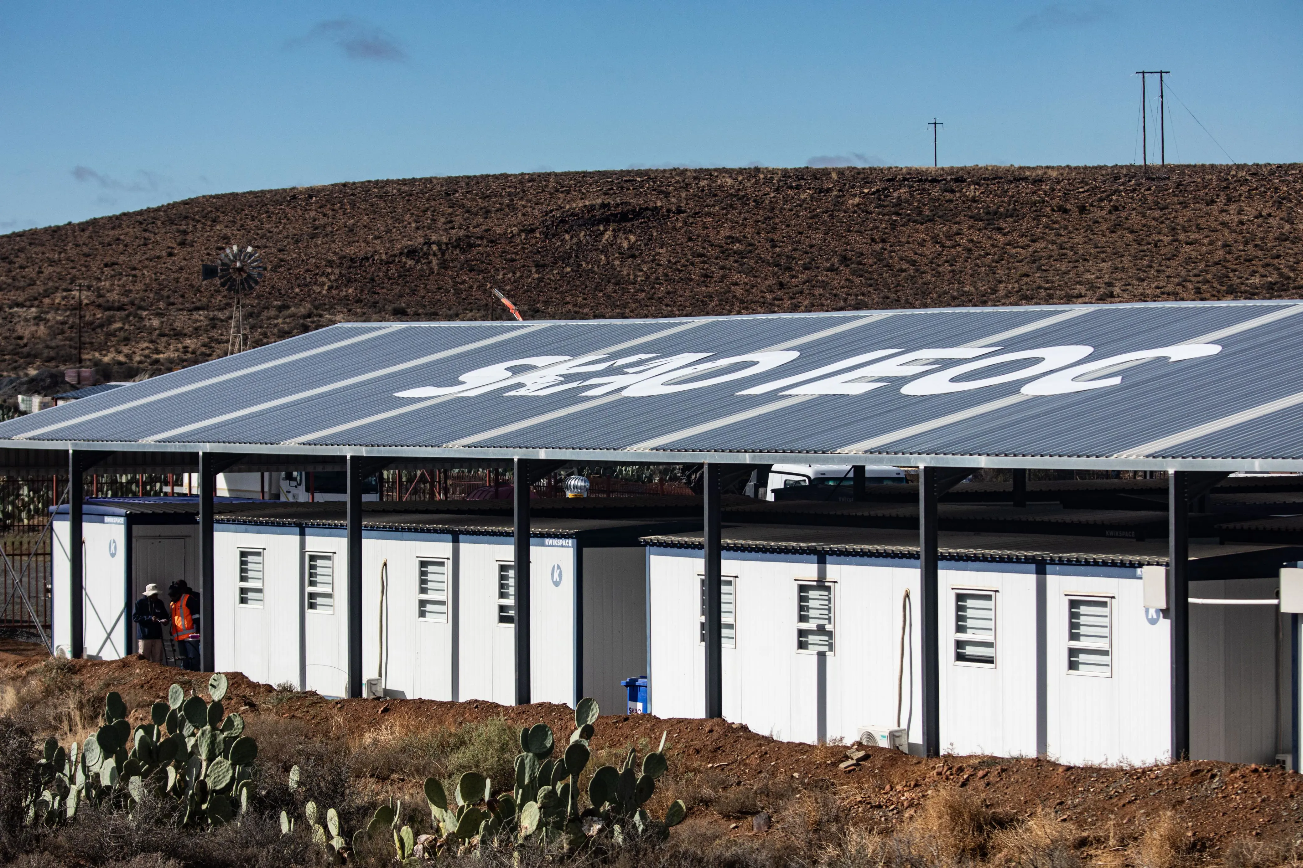 SKAO Engineering Operations Centre in Klerefontein, Northern Cape. Picture: Kayleen Morgan/Eyewitness News SKAO Engineering Operations Centre in Klerefontein, Northern Cape. Picture: Kayleen Morgan/Eyewitness News