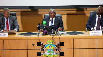 Ramaphosa slams poor running of some NW municipalities as 'unacceptable' Ramaphosa slams poor running of some NW municipalities as 'unacceptable'