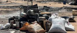 Fire kills child, displaces hundreds from camp in Sudan's Darfur Fire kills child, displaces hundreds from camp in Sudan's Darfur