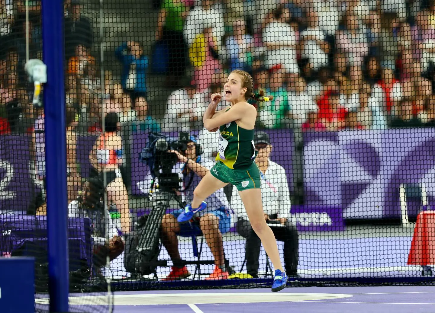 Simone Kruger successfully defended her world title in the Women’s Discus F38 at the 2025 World Para Athletics Championships. Picture: Simoné Kruger/ Facebook. Simone Kruger successfully defended her world title in the Women’s Discus F38 at the 2025 World Para Athletics Championships. Picture: Simoné Kruger/ Facebook.