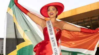 PICS: Miss SA Mia le Roux ready to 'break barriers' at Miss Universe ...