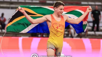 SA teen wrestler shines on global stage after African title win SA teen wrestler shines on global stage after African title win
