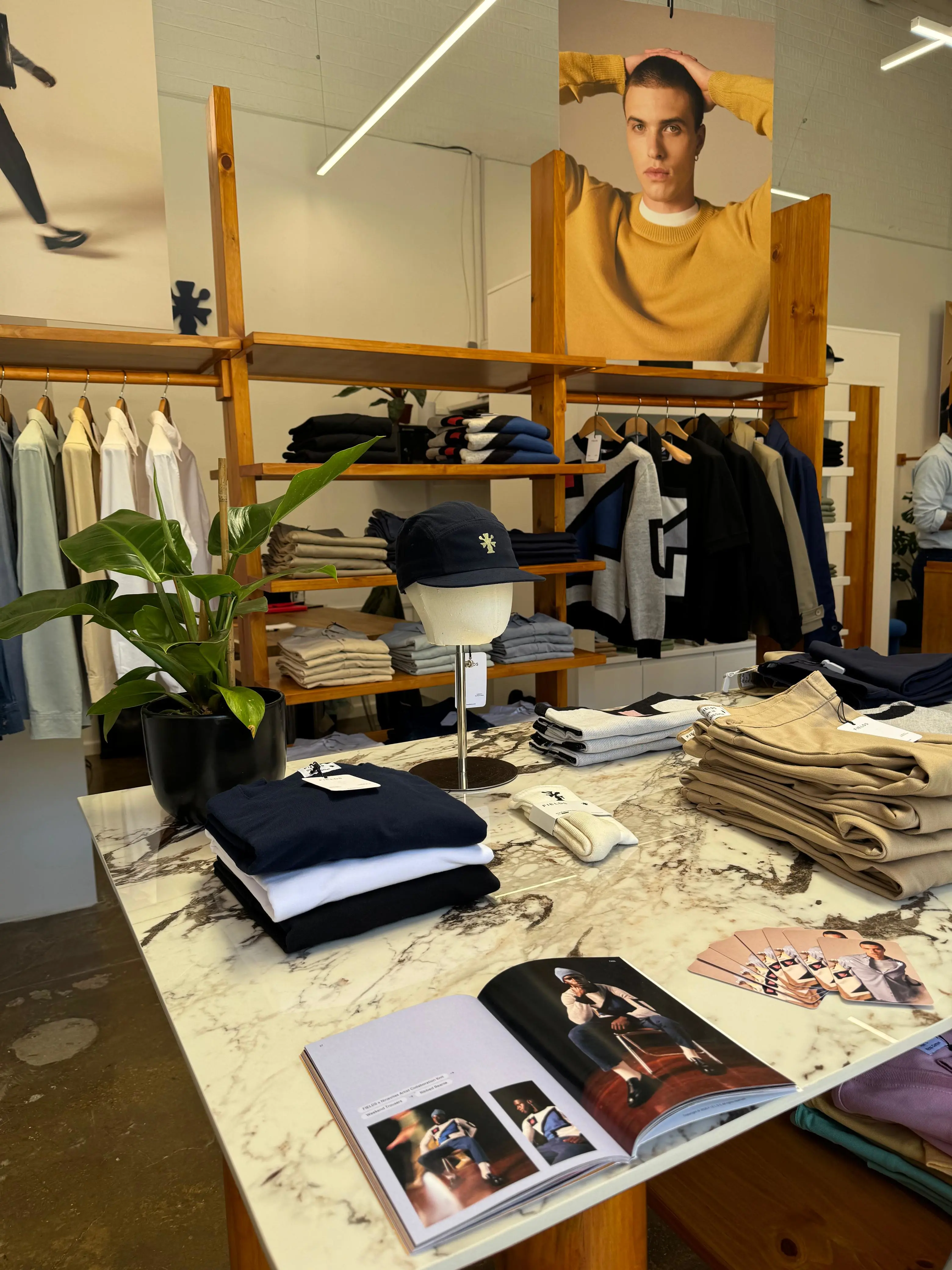 Fields was founded with the goal of using natural fibers to create high-quality, modern menswear using local products. Picture: Simangele Legodi/EWN Fields was founded with the goal of using natural fibers to create high-quality, modern menswear using local products. Picture: Simangele Legodi/EWN