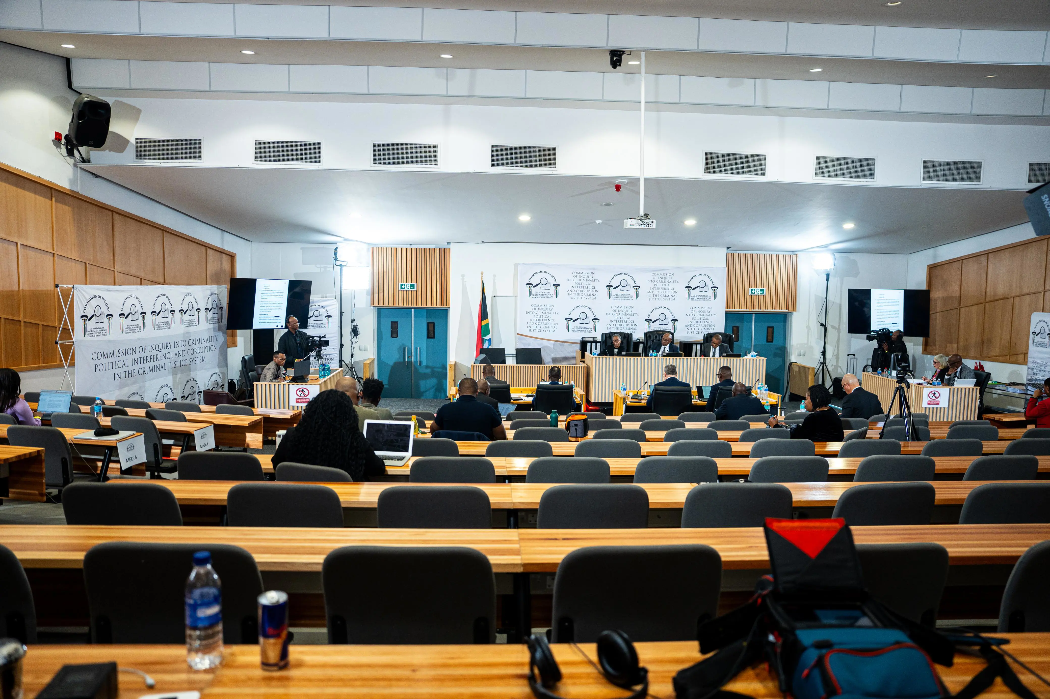 Madlanga Judicial Commission of Inquiry. Picture: Katlego Jiyane/EWN. Madlanga Judicial Commission of Inquiry. Picture: Katlego Jiyane/EWN.