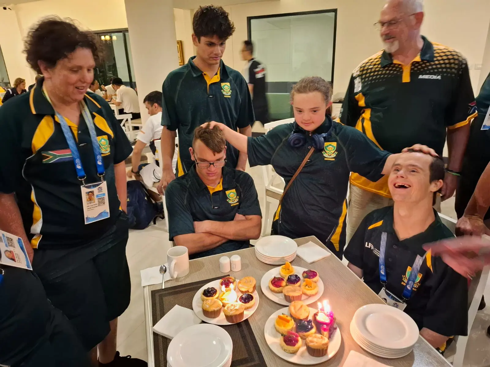 Team South Africa at the 2025 Virtus Swimming World Championships in Thailand. Picture: Supplied. Team South Africa at the 2025 Virtus Swimming World Championships in Thailand. Picture: Supplied.