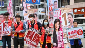 Hong Kong heads to the polls after deadly fire Hong Kong heads to the polls after deadly fire