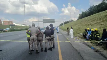 Three people killed during police shootout on the N12 in Johannesburg Three people killed during police shootout on the N12 in Johannesburg