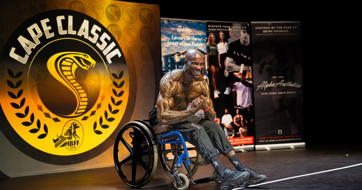 Africa’s first pro wheelchair bodybuilder eyes World Championship