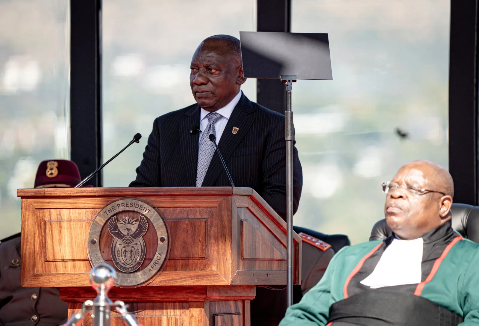 President Cyril Ramaphosa during his inauguration speech at the Union Buildings on 19 June 2024. Picture: Xanderleigh Dookey Makhaza/Eyewitness News President Cyril Ramaphosa during his inauguration speech at the Union Buildings on 19 June 2024. Picture: Xanderleigh Dookey Makhaza/Eyewitness News