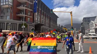 Hundreds of people joined in the Cape Town Pride Parade Hundreds of people joined in the Cape Town Pride Parade