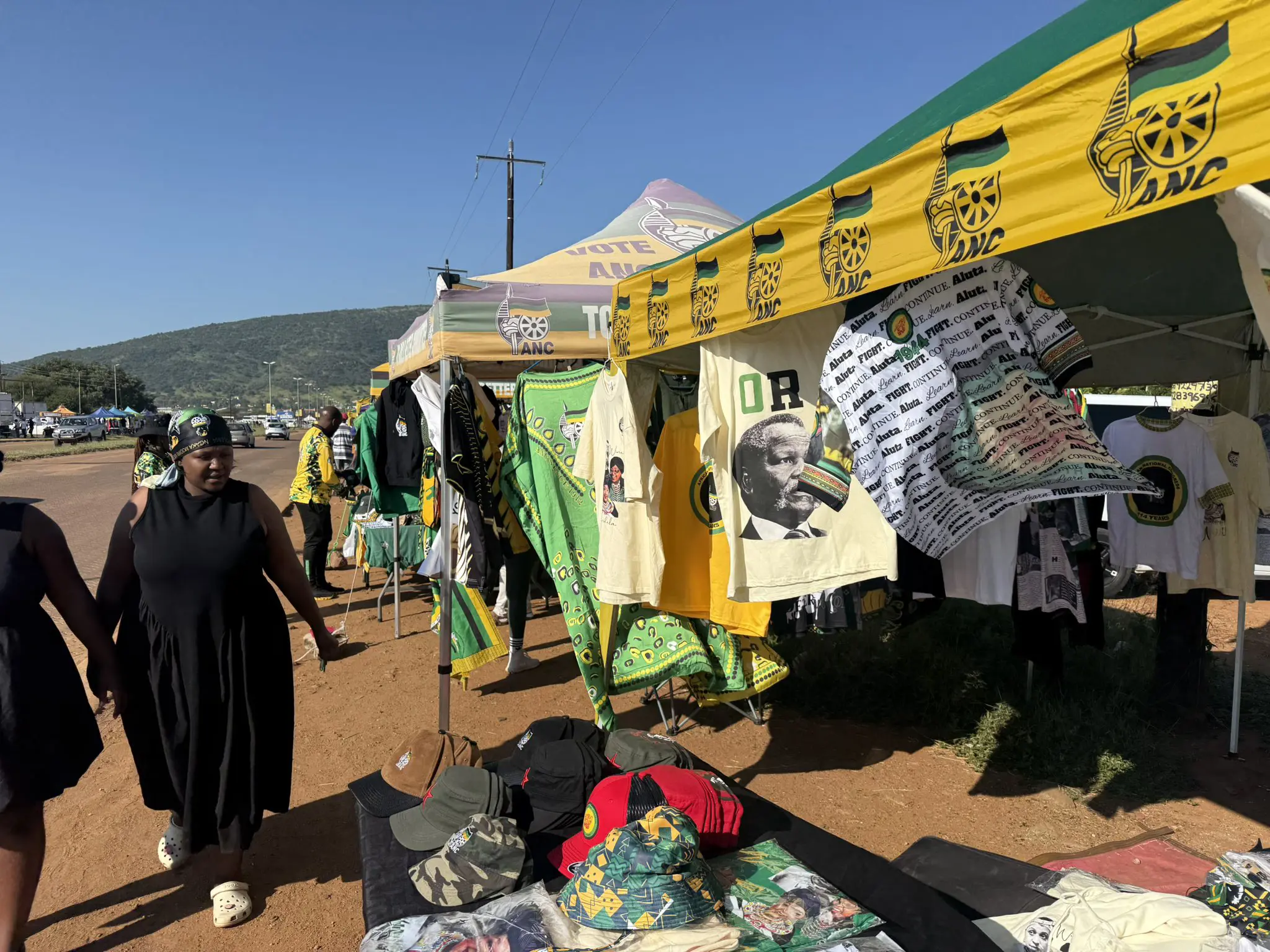 ANC is holding its 114th anniversary rally at Moruleng Stadium in the North West. Picture: Alpha Ramushwana/EWN ANC is holding its 114th anniversary rally at Moruleng Stadium in the North West. Picture: Alpha Ramushwana/EWN