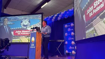 DA leader Steenhuisen warns against voting for smaller parties DA leader Steenhuisen warns against voting for smaller parties