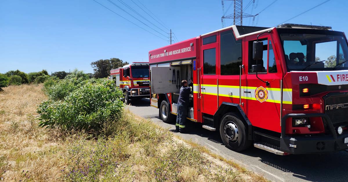 Firefighters in the Western Cape had their hands full over the festive ...