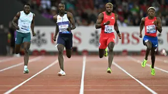 Lyles trumps Tebogo in Zurich, Alfred shines Lyles trumps Tebogo in Zurich, Alfred shines