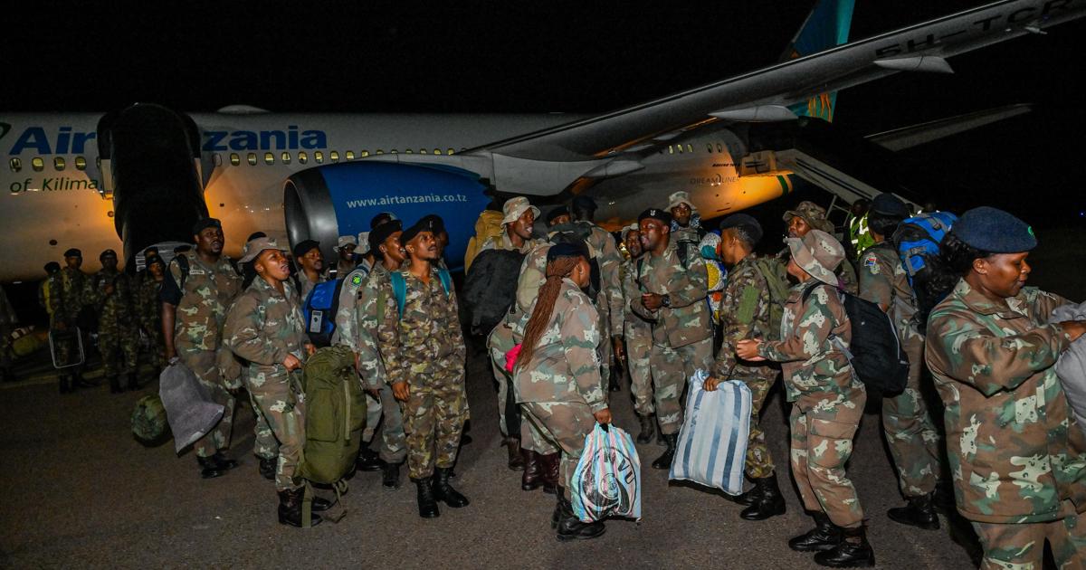5th group of SANDF soldiers back in SA after DRC deployment
