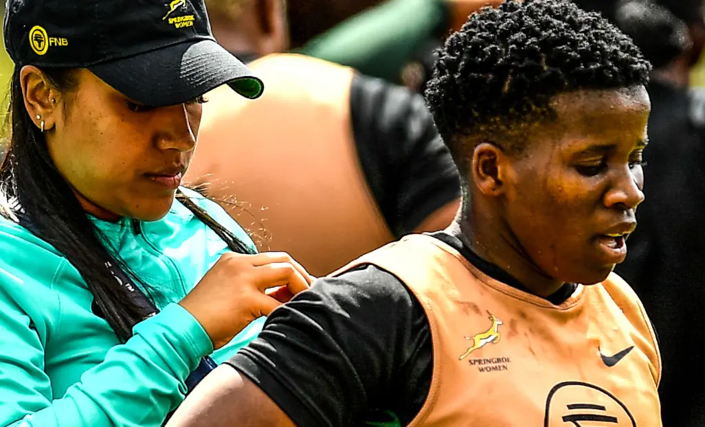 Lusanda Dumke passed away on Tuesday, 16 December 2025. Dumke was SA Rugby’s Women’s Rugby Player of the Year in 2022, played 33 Tests and captained South Africa three times. Picture: @WomenBoks/X. Lusanda Dumke passed away on Tuesday, 16 December 2025. Dumke was SA Rugby’s Women’s Rugby Player of the Year in 2022, played 33 Tests and captained South Africa three times. Picture: @WomenBoks/X.