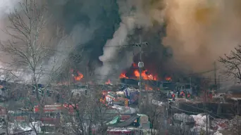 Over 250 flee slum blaze near Seoul's glitzy Gangnam Over 250 flee slum blaze near Seoul's glitzy Gangnam