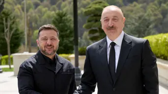 Ukraine signs pacts with Azerbaijan in drone push Ukraine signs pacts with Azerbaijan in drone push