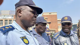 Top cops arrive in Coronationville, where water-related protests continue Top cops arrive in Coronationville, where water-related protests continue