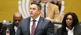 Steenhuisen dismisses suggestions he asked Ramaphosa to boot George as environment minister Steenhuisen dismisses suggestions he asked Ramaphosa to boot George as environment minister