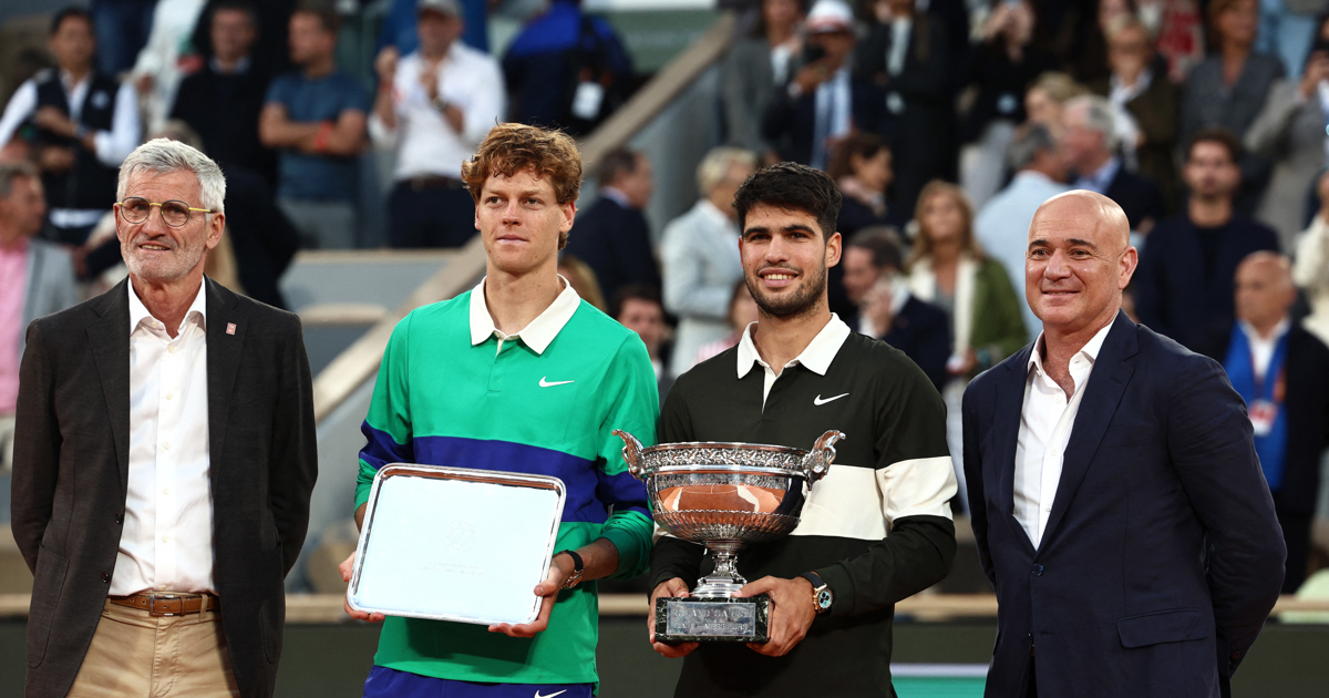 „Wäre lustig“: Alcaraz und Sinner sprechen über die Möglichkeit eines ...