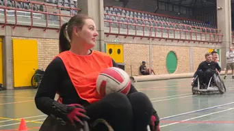 Wheelchair Rugby Sue Jordaan emotional about representing South Africa at European Championships Wheelchair Rugby Sue Jordaan emotional about representing South Africa at European Championships