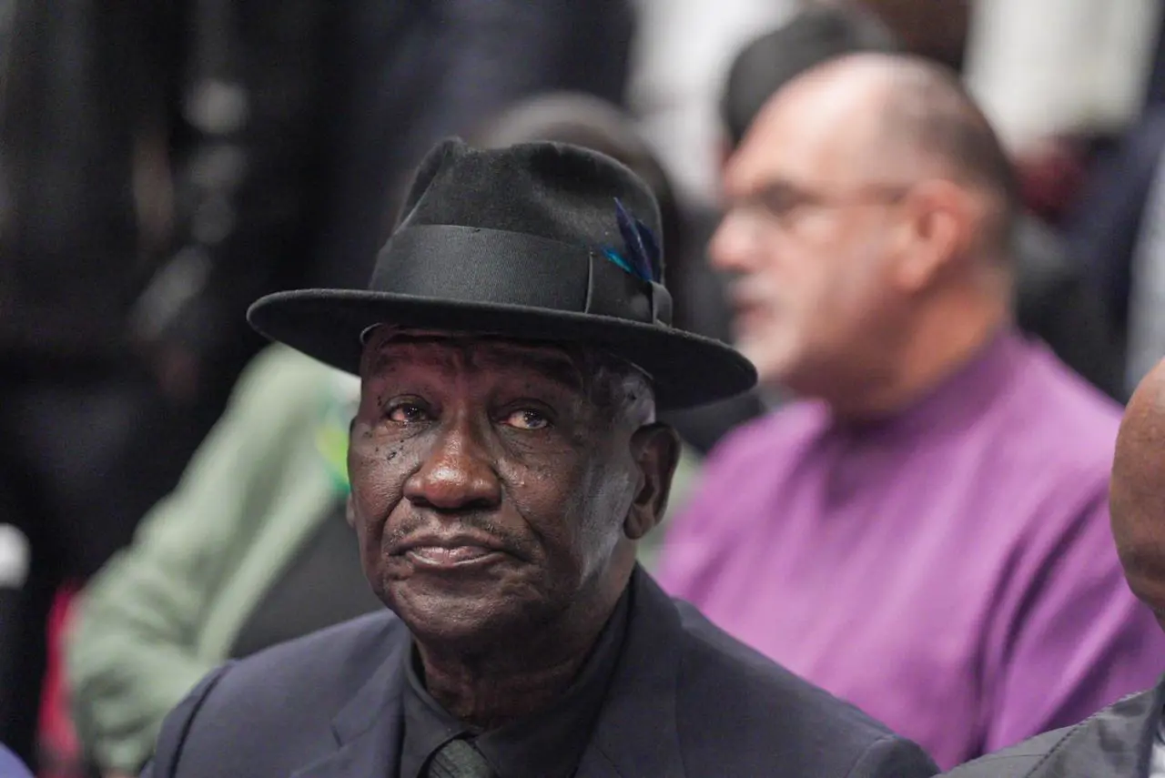 Former Police Minister Bheki Cele was also in attendance. Picture: Jacques Nelles/Eyewitness News Former Police Minister Bheki Cele was also in attendance. Picture: Jacques Nelles/Eyewitness News